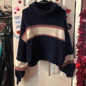 Turtleneck Croptop Sweater!